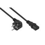 Kabelmeister SK0130-S018 power cable Black 1.8 m Power plug type E+F IEC C13