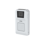 Axis 02259-001 body camera Wireless CMOS 1920 x 1080 pixels White USB 0.1 lx Wi-Fi 802.11b, 802.11g, Wi-Fi 4 (802.11n) Bluetooth 4.1
