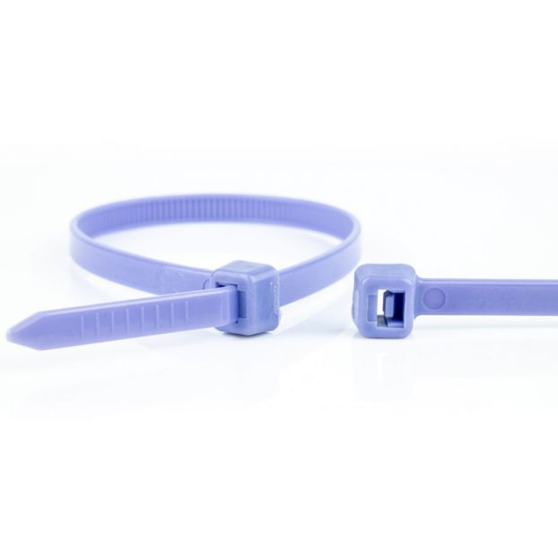 WKK 11032771 cable tie Releasable cable tie Plastic Purple 100 pc(s)