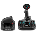 Thrustmaster Sol-R 4 HOTAS Black USB Joystick + engine control lever Analogue / Digital PC