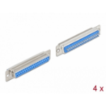 DeLOCK D-Sub 37 pin female metal, solder version, 4 pieces