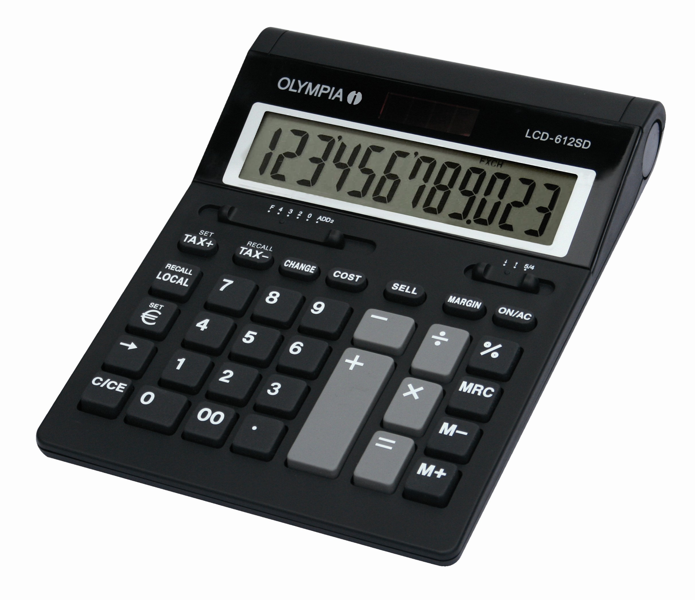 Image of Olympia LCD 612 SD calculator Desktop Basic Black
