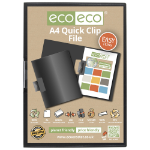 Eco Eco A4 95% Recycled Quick Clip File (1)