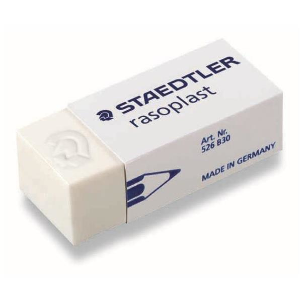 Photos - Eraser / Correction Supply STAEDTLER Rasoplast eraser White 30 pc(s) 526B30 