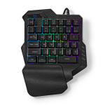 Nedis GKBDS110BK keyboard Gaming USB Black