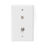 Leviton 40259-W socket-outlet Type F White