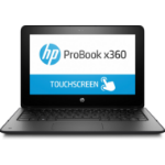 HP ProBook x360 11 G1 EE Hybrid (2-in-1) 29.5 cm (11.6") Touchscreen HD Intel® Pentium® N4200 4 GB DDR3L-SDRAM 128 GB SSD Wi-Fi 5 (802.11ac) Windows 10 Pro Black