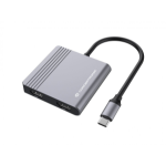 Conceptronic DONN13G notebook dock/port replicator Wired USB 3.2 Gen 1 (3.1 Gen 1) Type-C Grey