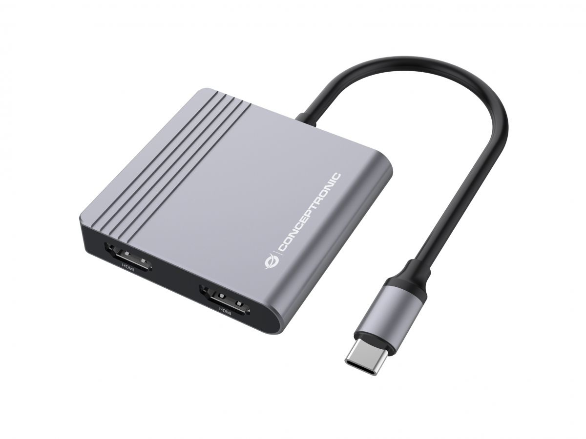 Image of Conceptronic DONN13G notebook dock/port replicator Wired USB 3.2...