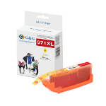 G&G Image 13859/NP-C-0CL571XLY Ink cartridge yellow, 1x695 pages 10,8ml Pack=1 (replaces Canon CLI-571YXL) for Canon Pixma MG 5750/7750