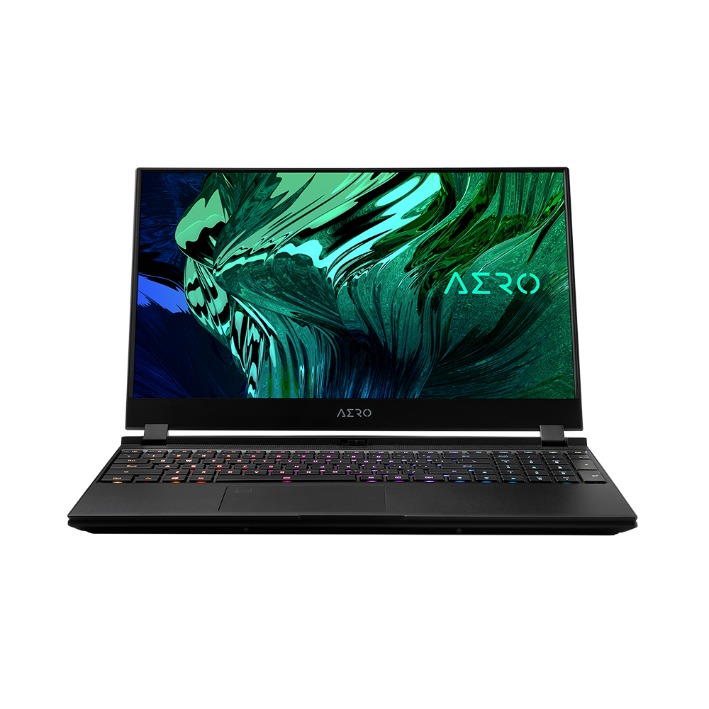Gigabyte AERO 15 OLED YD-73UK624SP i7-11800H Notebook 39.6 cm (15.6") 4K Ultra HD Intel® Core™ i7 16 GB DDR4-SDRAM 1000 GB SSD NVIDIA GeForce RTX 3080 Wi-Fi 6 (802.11ax) Windows 10 Pro Black