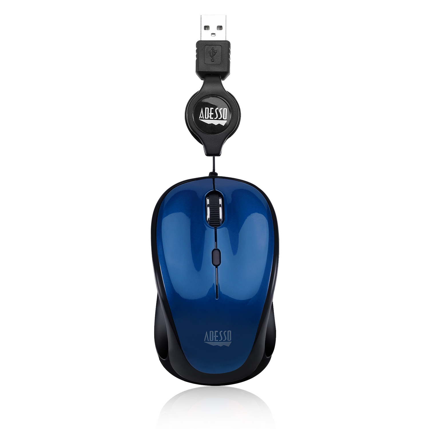 Image of Adesso iMouse S8L - USB Illuminated Retractable Mini Mouse