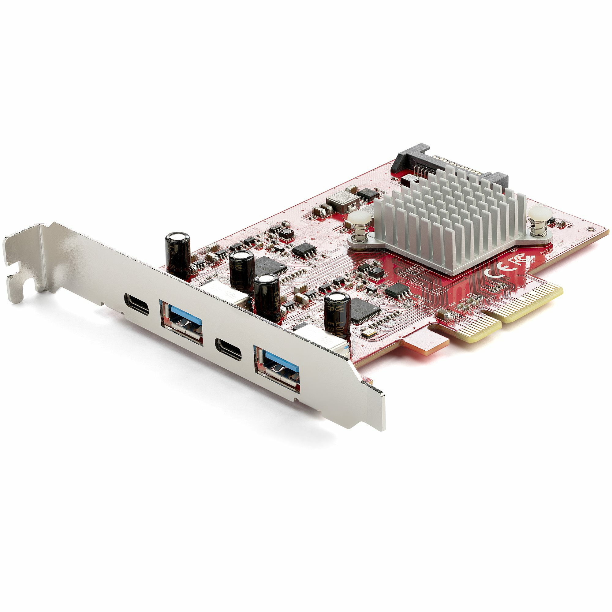 Image of StarTech.com 4-Port USB PCIe Card - 10Gbps USB PCI Express...