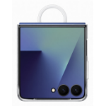 Samsung EF-QF766CTEGWW mobile phone case 17.4 cm (6.85") Cover Transparent