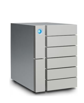 LaCie 6big Thunderbolt 3 disk array 48 TB Desktop Silver