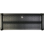 Inter-Tech IPC 4U-4129L Rack Metallic, Zilver