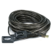 Monoprice USB 2.0/USB 2.0, M/F, 19.812 m USB cable 780" (19.8 m) USB A Black
