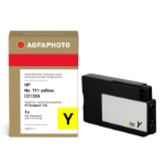 AgfaPhoto APHP711Y inktcartridge 1 stuk(s) Compatibel Normaal rendement Geel