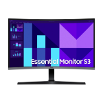 Samsung Monitor Curvo 27 pulgadas Essential S3 - S39GD, FHD, 100Hz, 4ms, LS27D390GALXZX