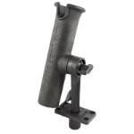 RAM Mounts Tube Fishing Rod Holder with Flush Base