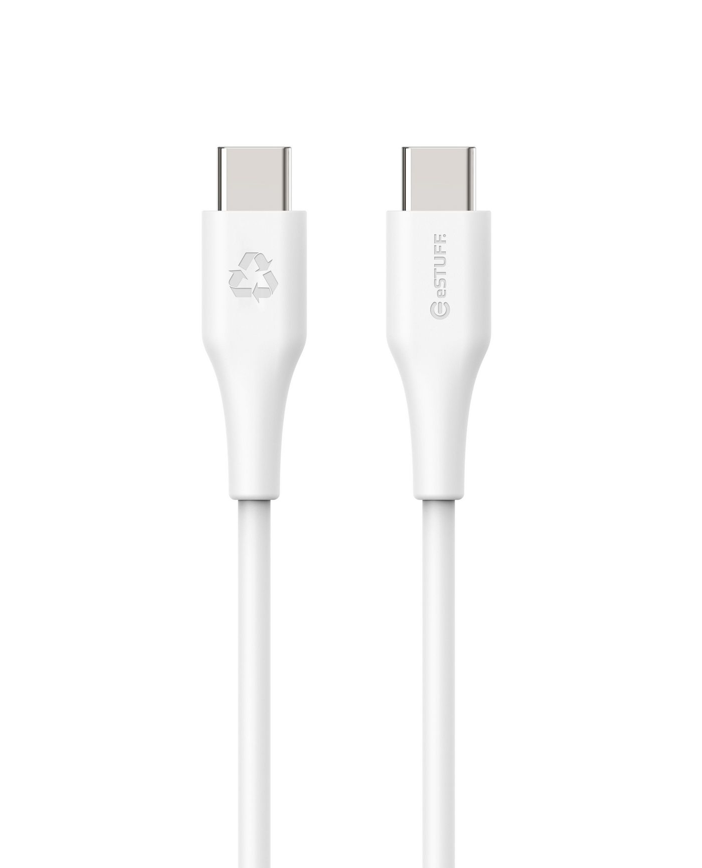 eSTUFF ES604070 USB cable 0.5 m USB 2.0 USB C White