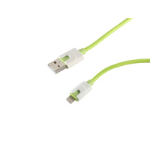 shiverpeaks 14-50012 - 2 m - Lightning - USB A - Green - Straight - Straight