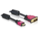 DeLOCK HDMI - DVI Cable 3.0m male / male 3 m DVI-D