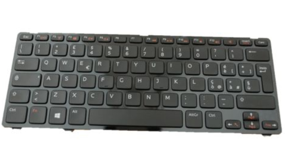 DELL 4RWKV notebook spare part Keyboard
