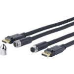 Vivolink PRODPCW15 video cable adapter 15 m DisplayPort Black