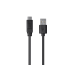Monoprice 24286 USB cable USB 2.0 157.5" (4 m) USB C USB A Black