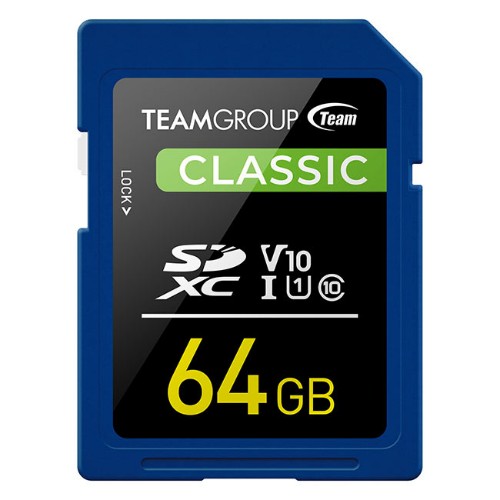 Team Group CLASSIC SD memory card 64 GB SDHC UHS Class 10