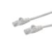 connektgear 15m RJ45 CAT6 UTP Stranded Flush Moulded LS0H Network Cable - 24AWG - White