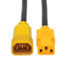 Tripp Lite P005-006-YW power cable Black, Yellow 70.9" (1.8 m) C13 coupler C14 coupler