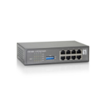 LevelOne 8-Port Fast Ethernet PoE Switch, 8 PoE Outputs, 90W