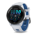 Garmin Forerunner 265 3.3 cm (1.3") AMOLED 46 mm Digital 416 x 416 pixels Touchscreen Black, White Wi-Fi GPS (satellite)