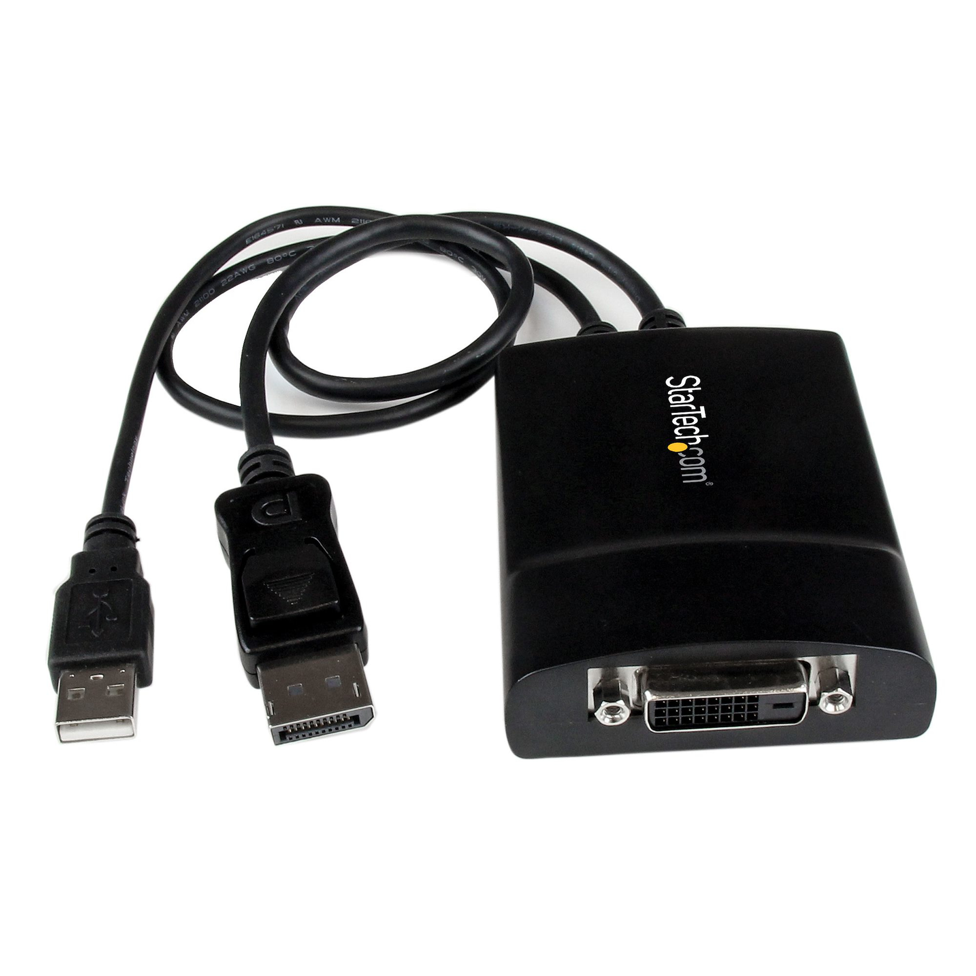 Image of StarTech.com DisplayPort to DVI Dual Link Active Adapter -...