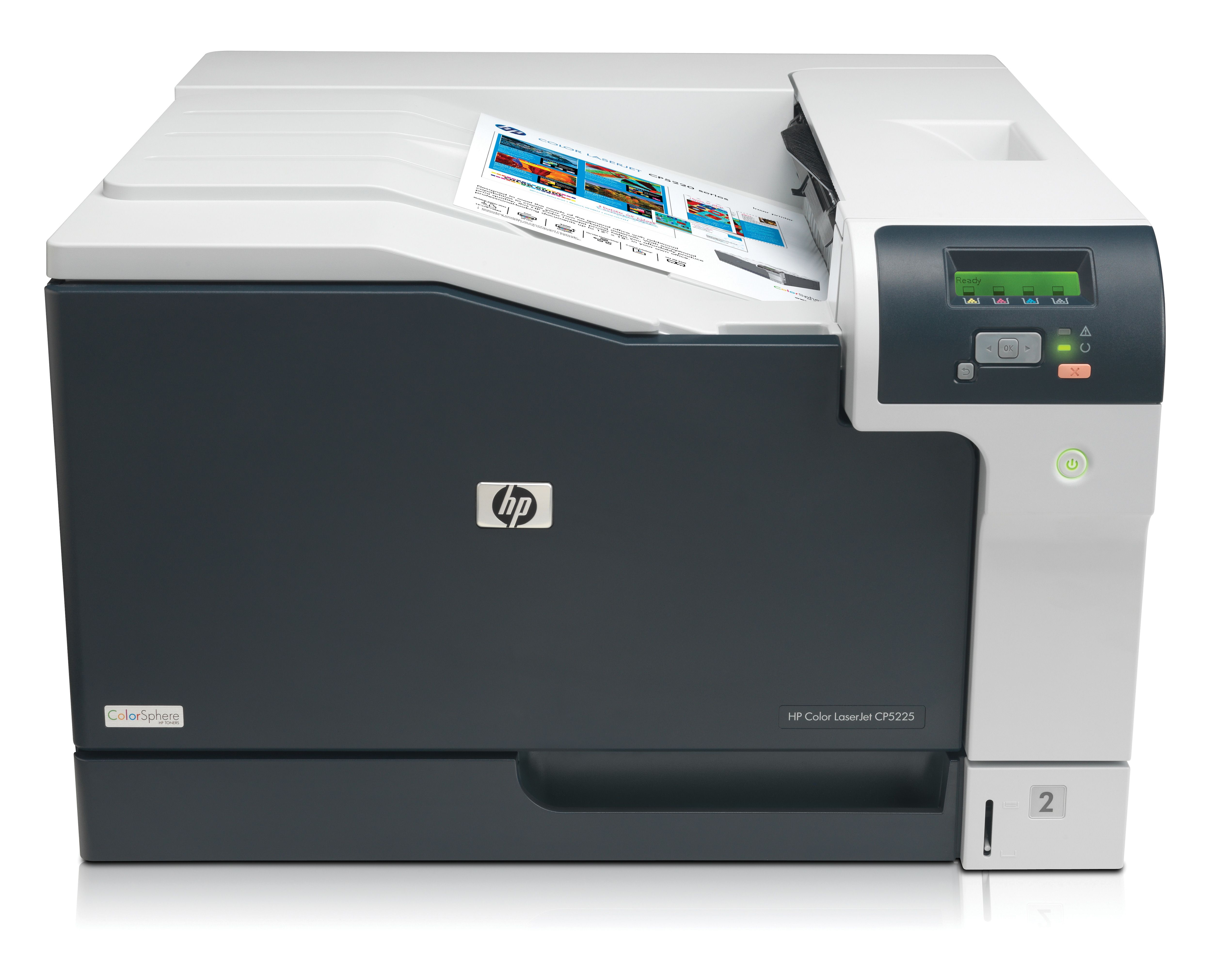 Image of HP Color LaserJet Professional CP5225n Printer, Print