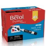 Berol D/WIPE BULLET MARKER ASST PK48