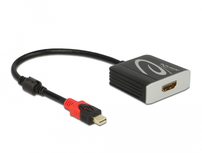 65302 DELOCK High Speed - Videoadapter - Mini DisplayPort mnnlich zu HDMI weiblich