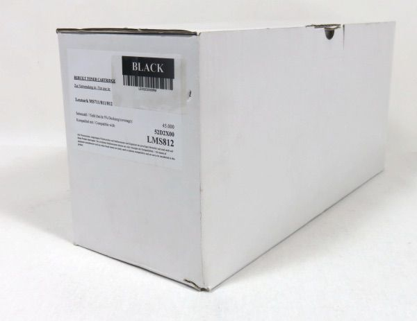 Data Direct Lexmark MS710/711/810/811/812 Toner Black Remanufactured 45K