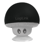 LogiLink SP0054BK portable/party speaker Black, Grey 3 W