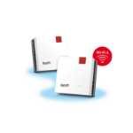 FRITZ! Mesh Set FRITZMESH SET 1600 2-PACK EDITION INTERNATIONAL Dual-band (2.4 GHz / 5 GHz) Wi-Fi 6 (802.11ax) Rood, Wit Intern