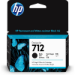 HP HP 712 - 38 ml - svart - original - DesignJet - bl?ckpatron - f?r DesignJet Studio, T210, T230, T250, T630, T650