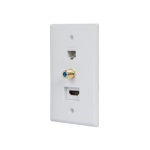 Monoprice 12097 wall plate/switch cover White