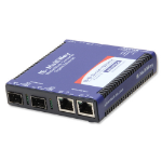 Advantech IMC-574I-SFP-PS-A network media converter 1000 Mbit/s Blue