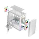 Logic PORTOS ARGB MINI USB 3.0 Case White