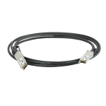 Axiom 10410-AX fiber optic cable 19.7" (0.5 m) QSFP28 DAC Black