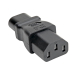 Tripp Lite P003-000 power plug adapter C7 C13 Black