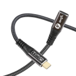 4Cabling 005.004.0523 USB cable USB4 Gen 3x2 0.5 m USB C Black