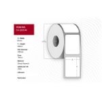 Capture CA-LB3144 printeretiket Wit